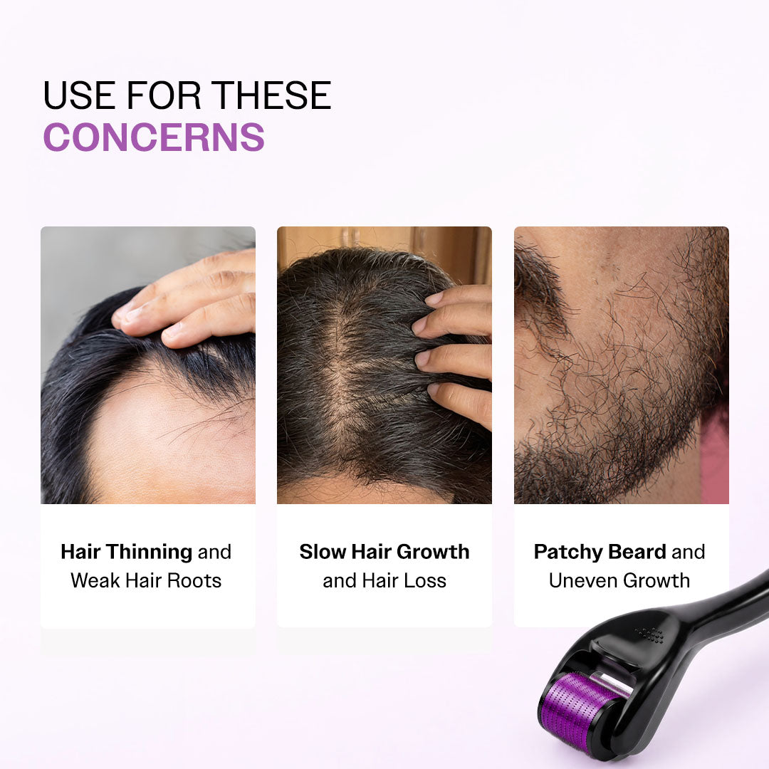 Derma Roller for Hair Growth - 0.5 mm