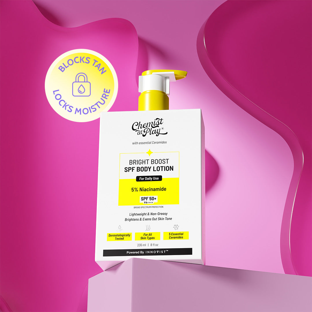 Bright Boost SPF Body Lotion with Niacinamide & SPF 50+ | 236 ml