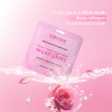 Rose Collagen Facial Essence Mask Single