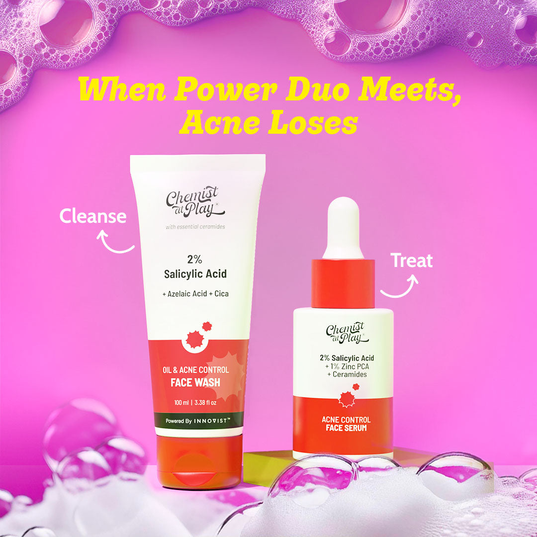 2% Salicylic Acid Face Wash for Acne & Oil Control - 100 ml | Pack of 2
