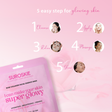 Rose Collagen Facial Essence Mask Single