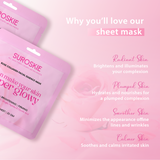 Rose Collagen Facial Essence Mask Single