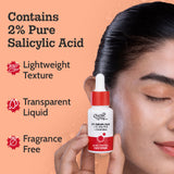 2% Salicylic Acid Face Serum for Acne Control - 10 ml