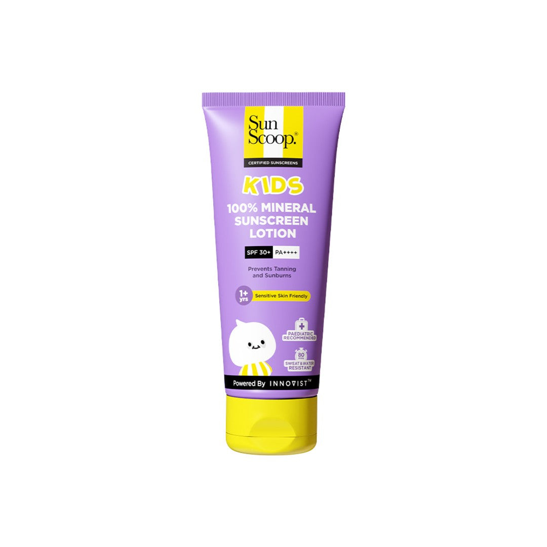 100% Mineral Kids Sunscreen | SPF 30+ PA++++ | 75 ml