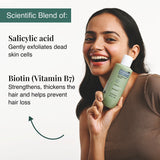 Scalp Exfoliating Scrub (250 gm) and Anti-Dandruff Shampoo (250 ml) for Dandruff, Buildup & Scalp Exfoliation