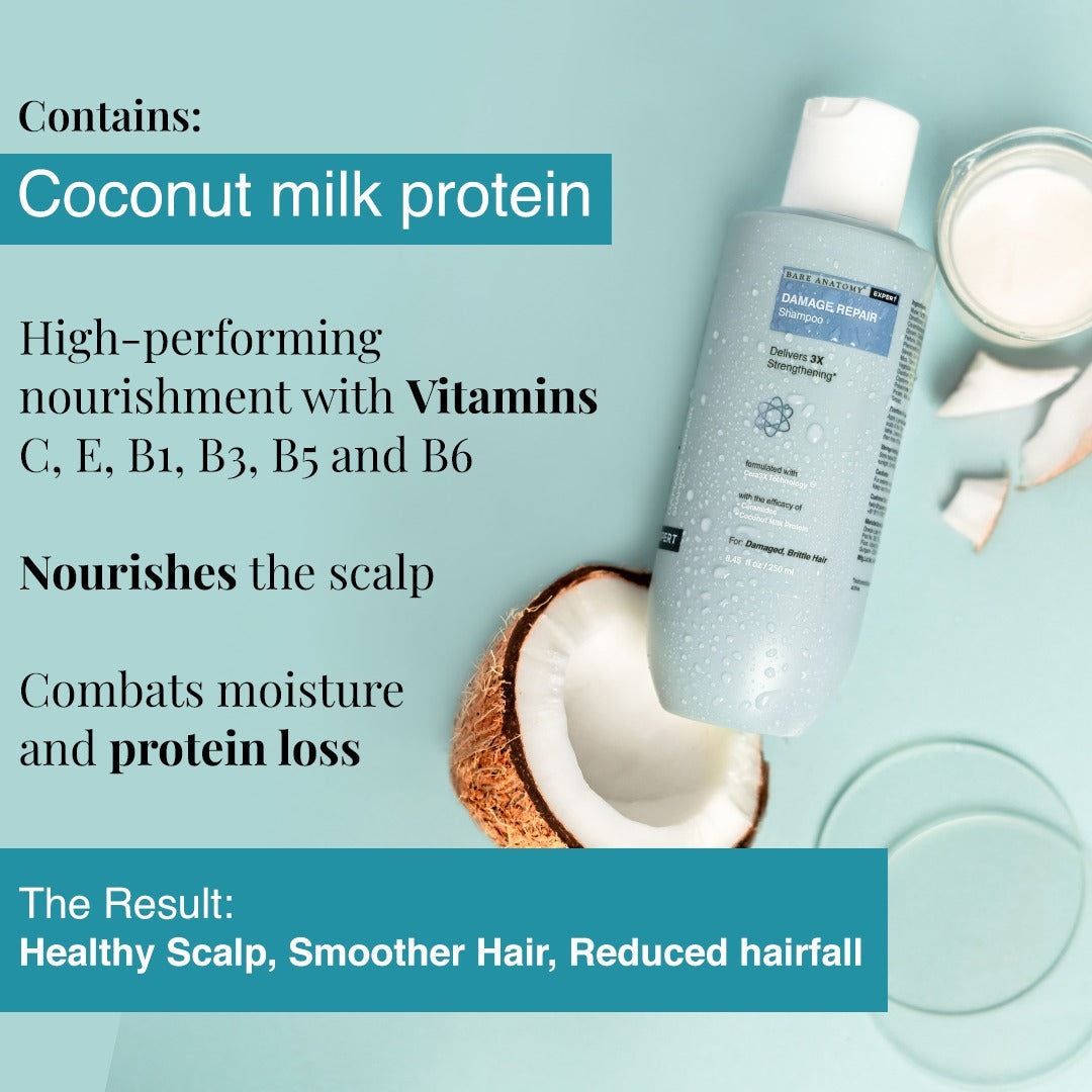 Damage Repair Kit (Shampoo - 250 ml | Mask - 250 ml | Serum - 100 ml)