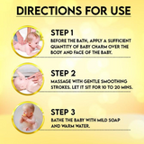 BABY CHARM, Before Bath Massage Butter, Nurturing aura to your baby's skin-50g