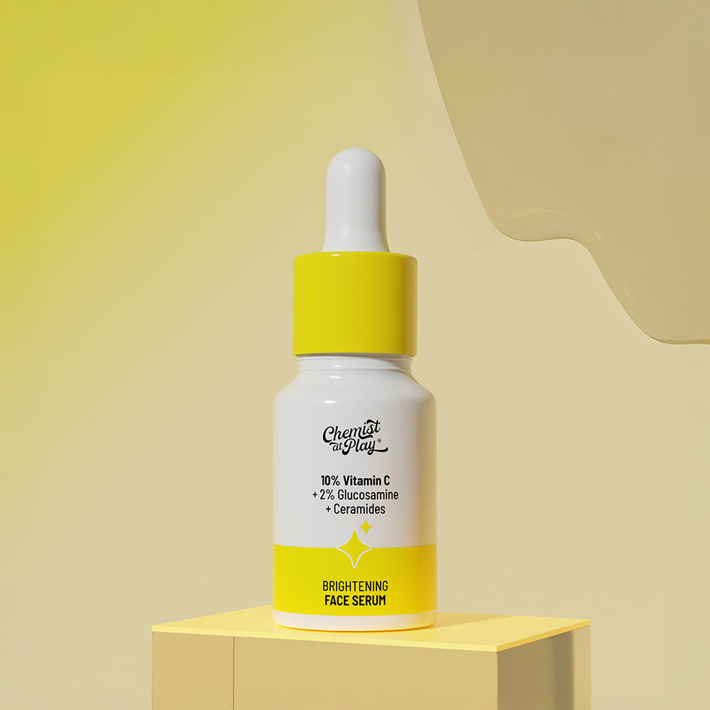 10% Vitamin C Serum with 2% Glucosamine for Glowing Skin  - 10 ml