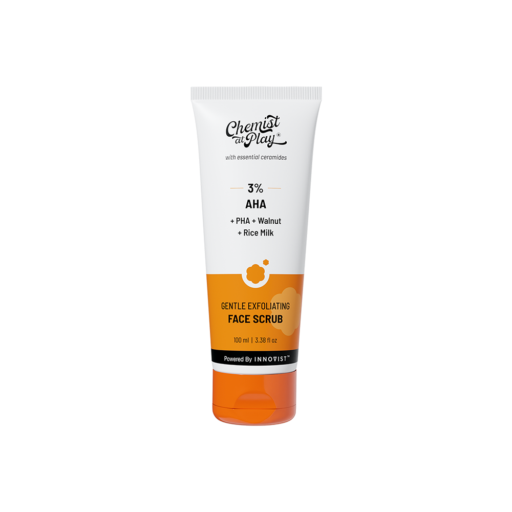 Gentle Exfoliating Face Scrub for Blackheads & Tan Removal - 100 ml