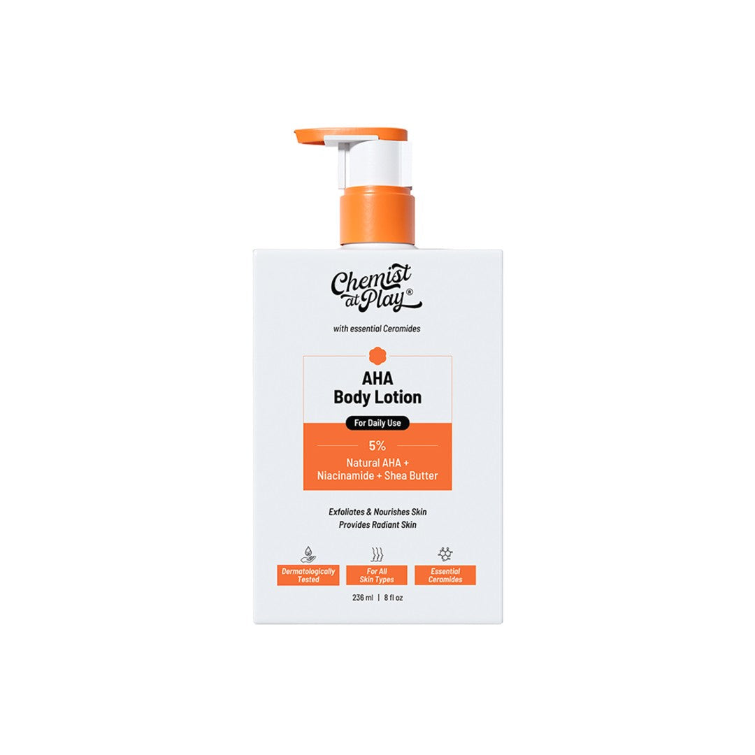 5% AHA Body Lotion with Niacinamide for Smooth and Hydrated Skin- 236 ml