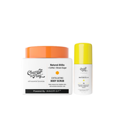 Bright & Smooth Duo (Exfoliating Body Scrub - 75 gm | Neck Knee Elbow Brightening Roll On - 40 ml)