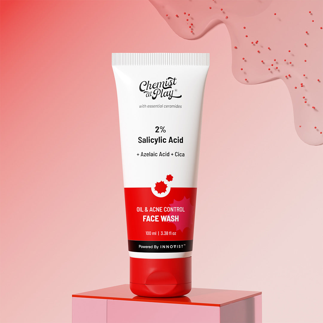 2% Salicylic Acid Face Wash for Acne & Oil Control - 100 ml