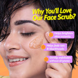 Complete Exfoliation Duo (Gentle Exfoliating Face Scrub - 100 ml | Exfoliating Body Scrub - 75 gm)