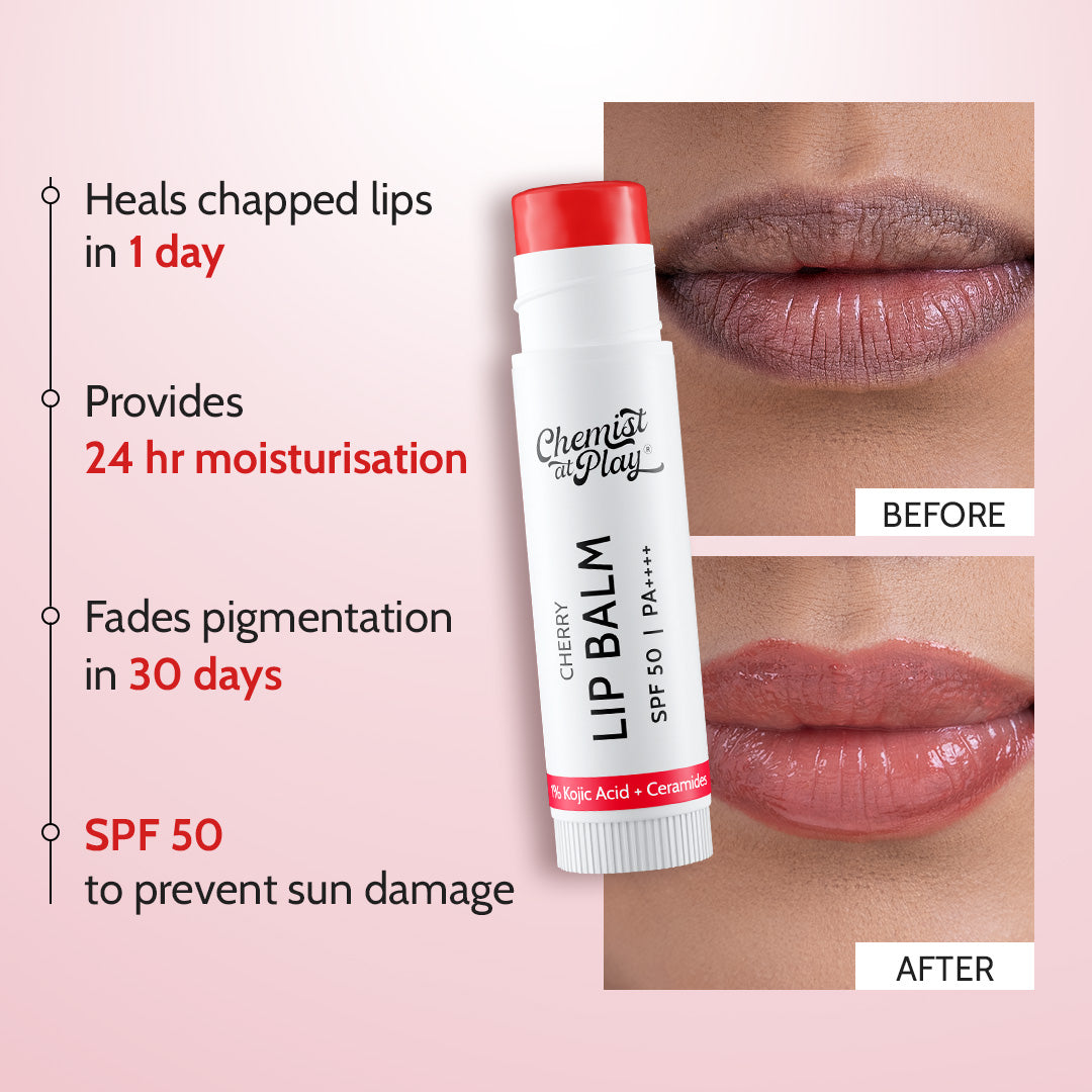 The Lip Duo (Cherry + Natural) - 4.5 gm