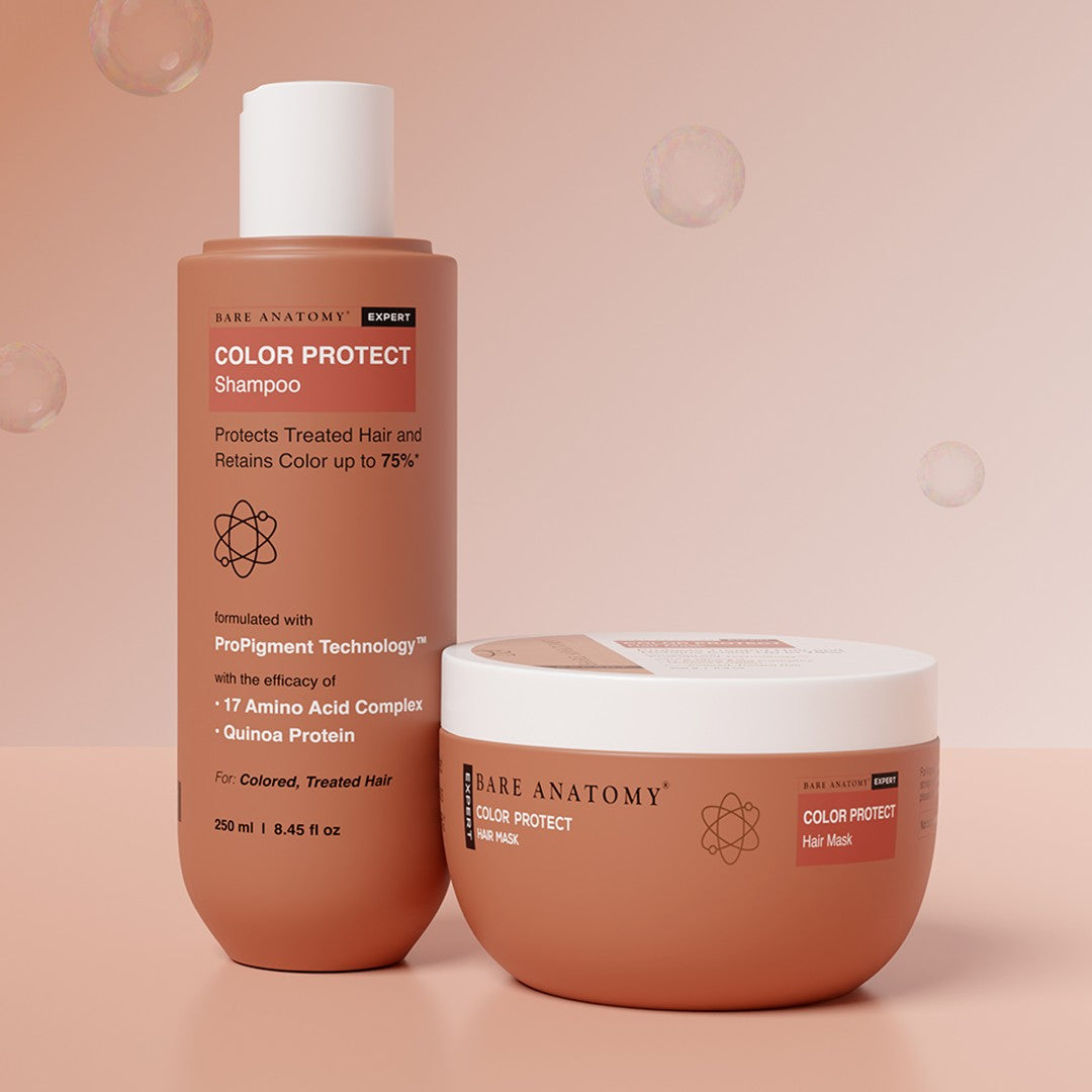 Color Protect Kit (Shampoo - 250 ml | Mask - 250 gm) | Color Retention upto 65%