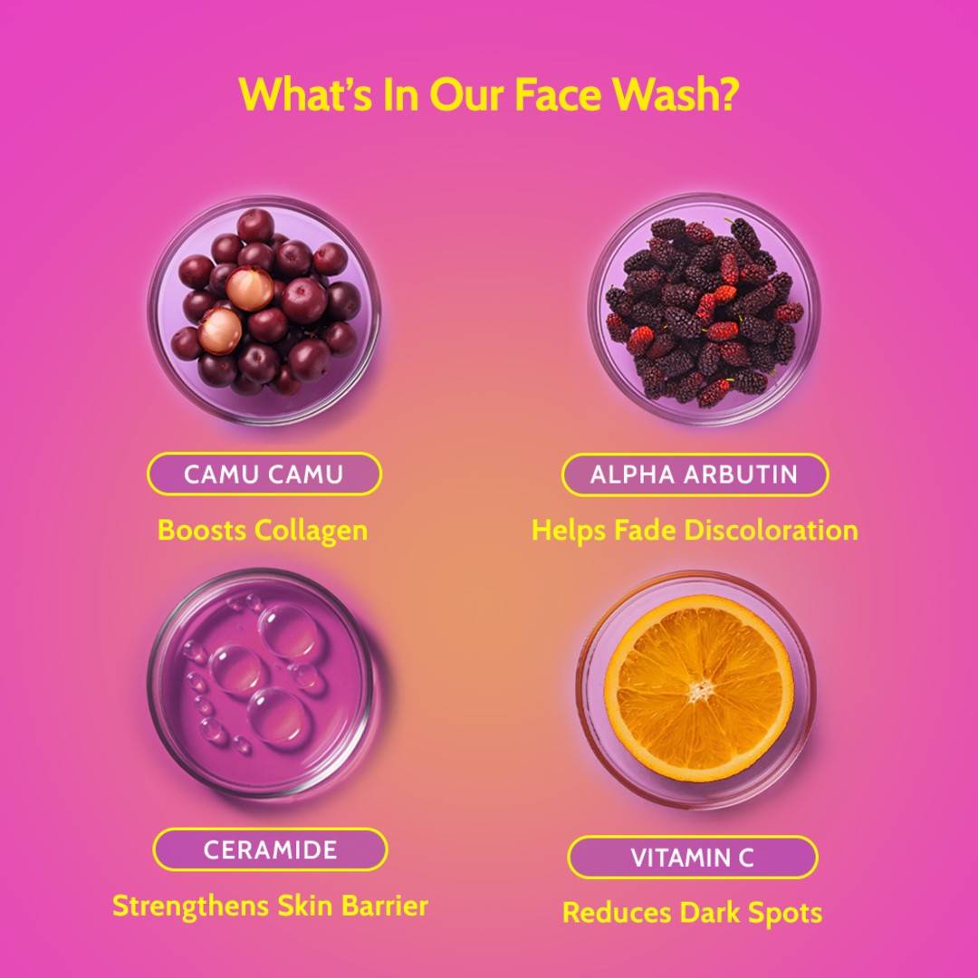 Vitamin C Face Care Combo (Brightening Boost Face Wash - 100ml | 10% Vitamin C Face Serum - 10 ml)