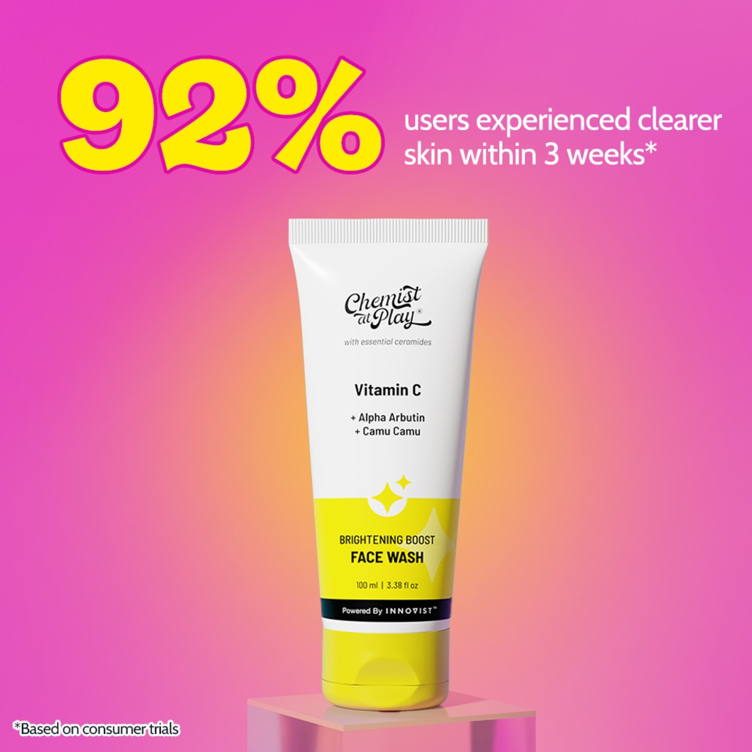 Vitamin C Face Care Combo (Brightening Boost Face Wash - 100ml | 10% Vitamin C Face Serum - 10 ml)
