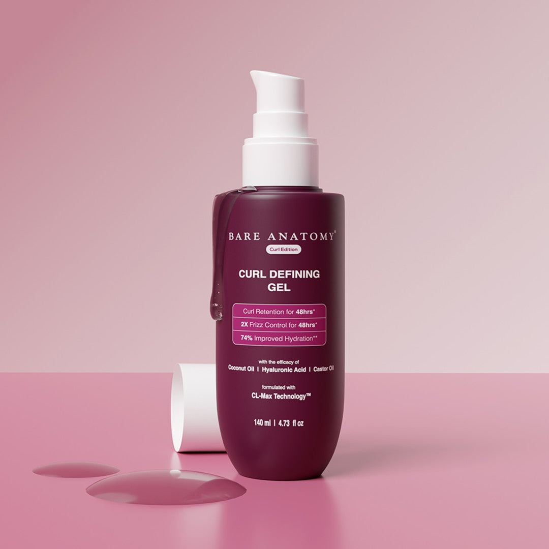 Curl Defining Gel with Curl Definition & 2X Frizz Control for Men & Women - 140 ml