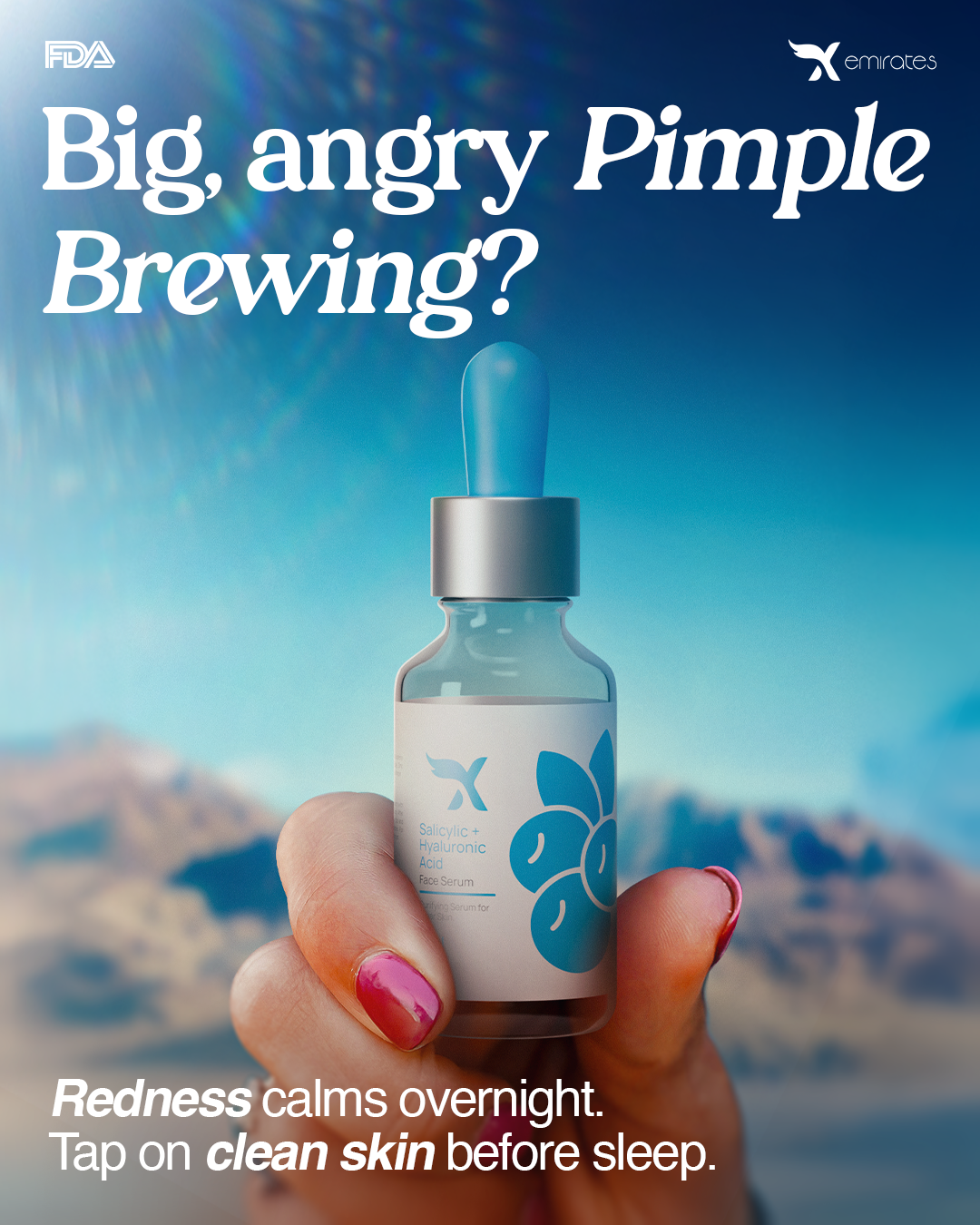 Salicylic+Hyaluronic Acid Face Serum
