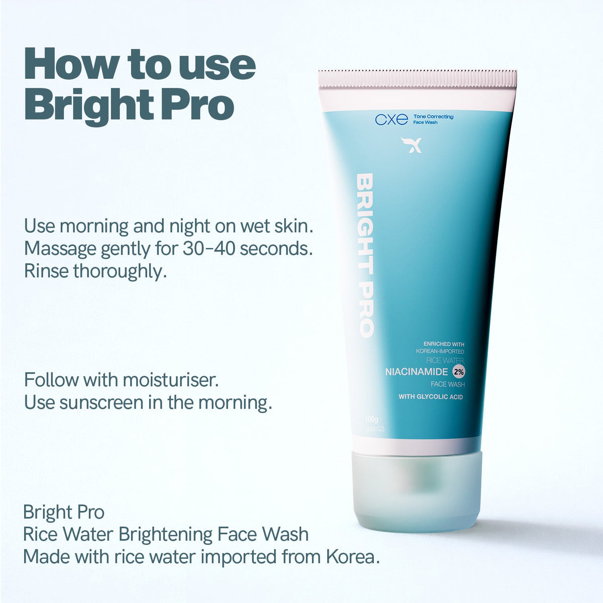 BRIGHT PRO FACE WASH