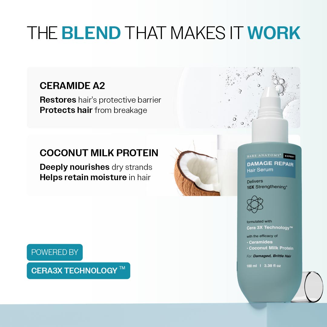 Damage Repair Hair Serum for Dry & Damaged Hair - 100 ml