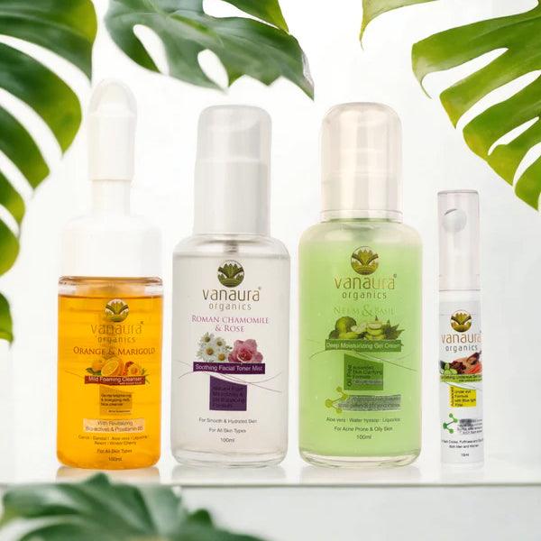 Daily face and eye care combo for acne/oily skin- CTM