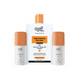 Daily Exfoliation Trio (Aqua & Fragrance Free Underarm Roll On - 40ml + 40ml | Exfoliating Body Wash - 236 ml)