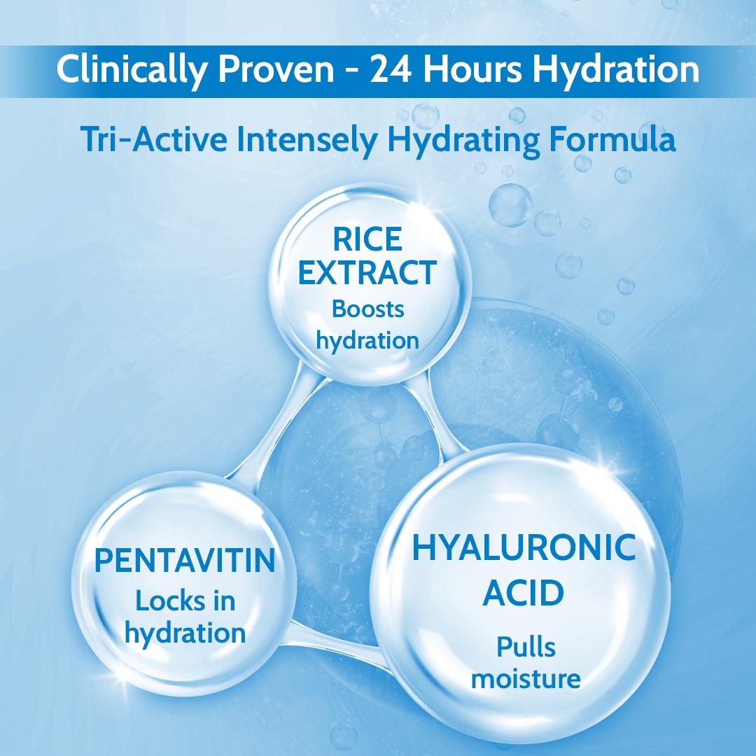 Intensely Hydrating Face Moisturizer with Hyaluronic Acid - 100 gm