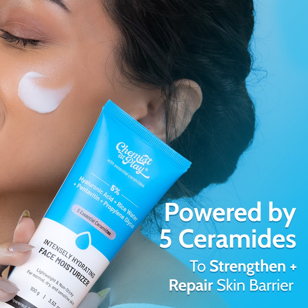 Intensely Hydrating Face Moisturizer with Hyaluronic Acid - 100 gm