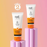 Gentle Exfoliating Face Scrub for Clear & Glowing Skin - 100 ml | Pack of 2