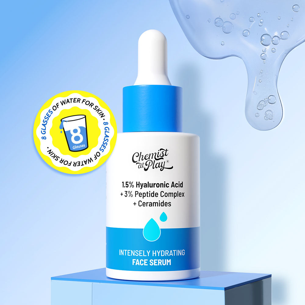 1.5% Hyaluronic Acid Intensely Hydrating Face Serum with Ceramides - 30 ml