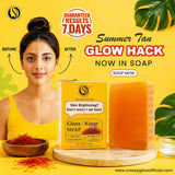 Snowy Glow Gluta + Kesar Soap (100gm)