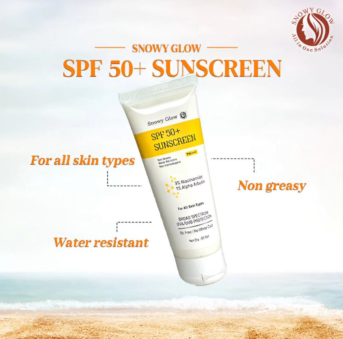 Sunscreen SPF 50+
