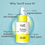 10% Vitamin C Serum for Glowing & Bright Skin - 30 ml | Pack of 2