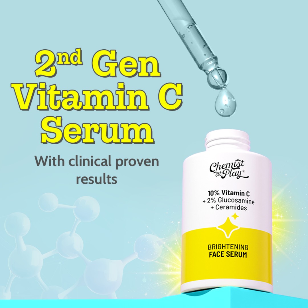 10% Vitamin C Serum for Glowing & Bright Skin - 10 ml | Pack of 3