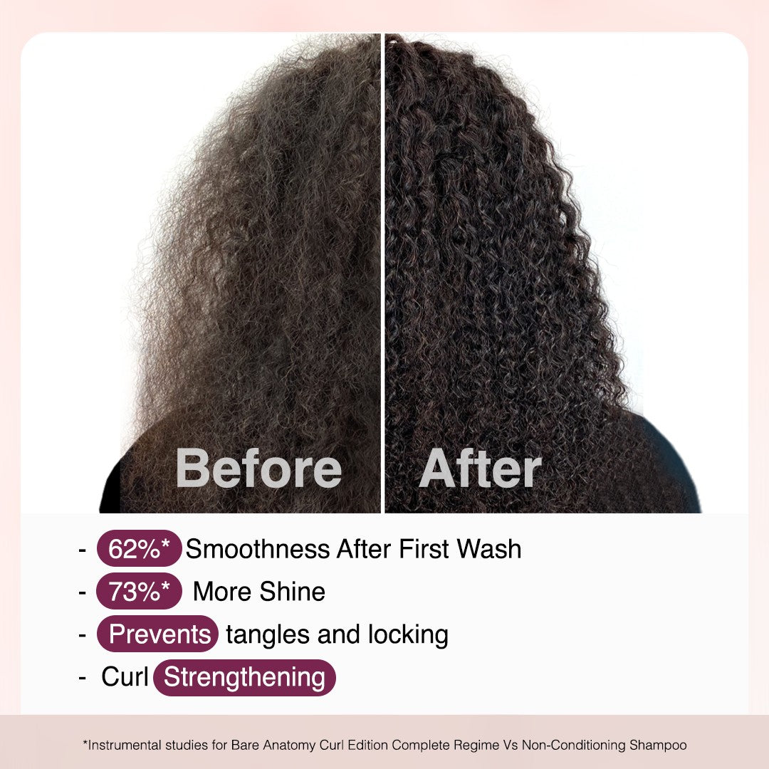 Curl Enhancing Hair Mask with Coconut Oil & Hyaluronic Acid for Smoothness & Shine - 250 gm
