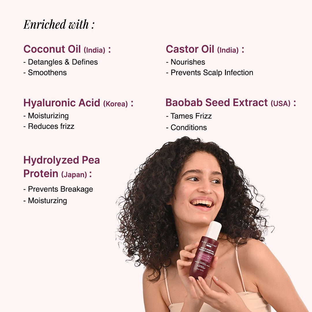 Curl Intensifying Leave-In Conditioner for Curly hair- 140 ml