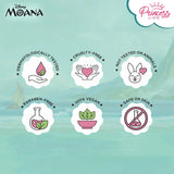 Disney Moana Stick-On Nails, Pack of 24 for Kids & Preteens by Princess by RENEE
