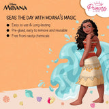 Disney Moana Stick-On Nails, Pack of 24 for Kids & Preteens by Princess by RENEE