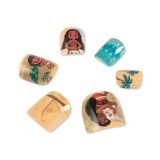 Disney Moana Stick-On Nails, Pack of 24 for Kids & Preteens by Princess by RENEE