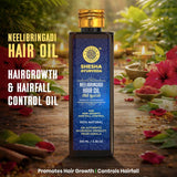 Glow & Grow Duo - Kumkumadi Skin Brightening Cream 50G + Neelibringadi Hair Oil 100ML