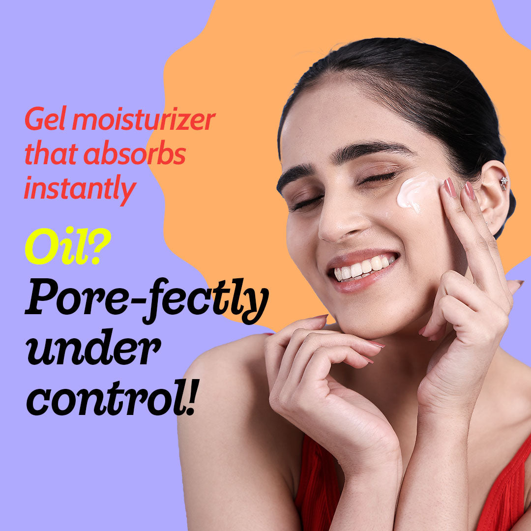 Oil Control Face Moisturizer with Niacinamide & Vitamin B5 - 100 gm