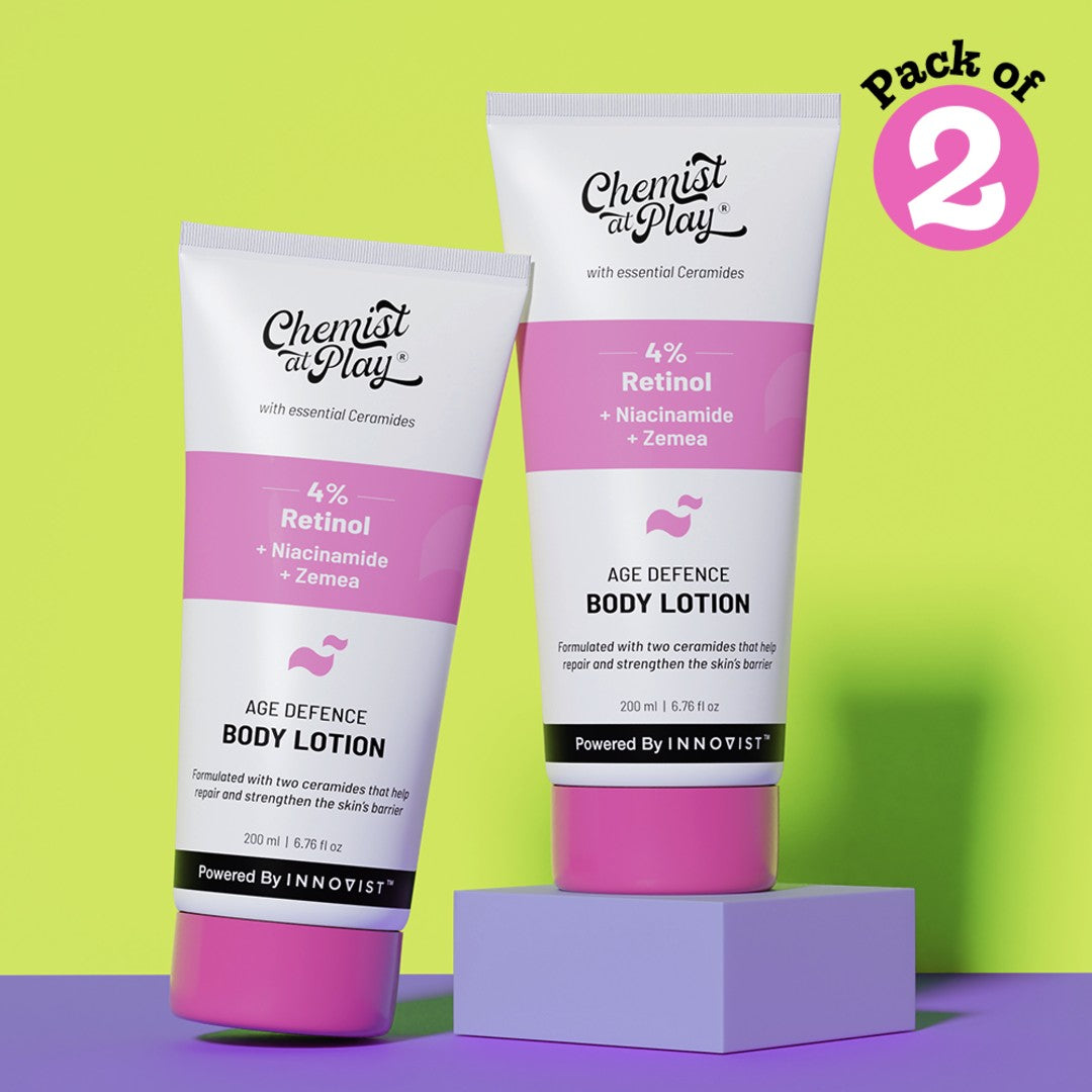 Retinol Body Lotion for Anti-Aging & Firm Skin - 200 ml | Pack of 2