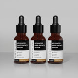 Advanced Hair Growth Serum with Redensyl, Rosemary, Rice Water - 30 ml | Pack of 3