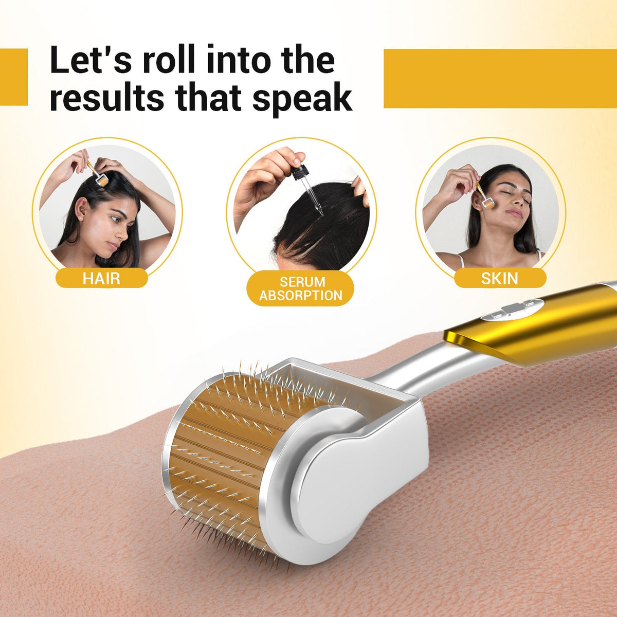 Derma Roller Professional 1mm | For Hair & Skin