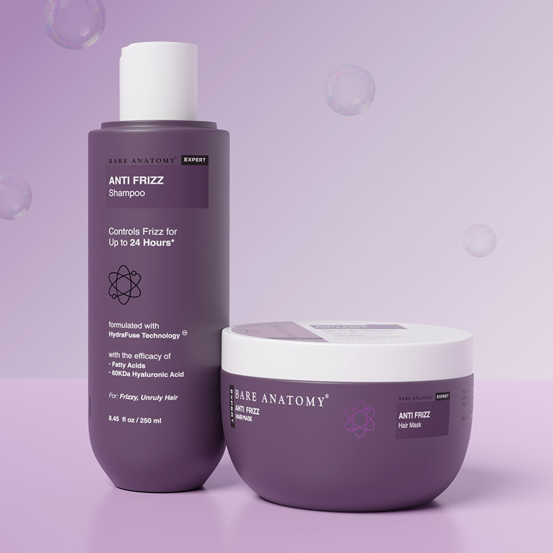 Anti-Frizz Kit (Shampoo - 250 ml | Mask - 250 gm) for frizzy hair