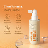 Root Lift & Volume Spray for Oily & Flat Hair - 135 ml