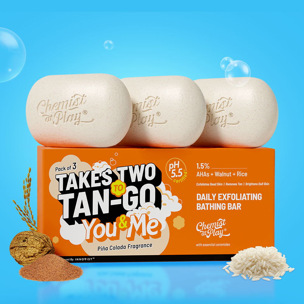 Daily Exfoliating Bathing Bar - 100 gm | Pack of 3