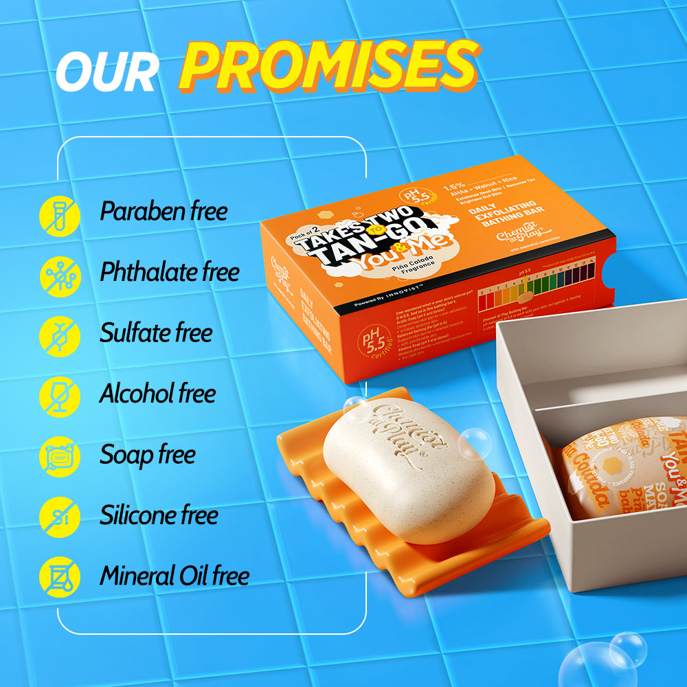 Daily Exfoliating Bathing Bar - 100 gm | Pack of 2