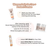 Women Daily Detan + Protect Combo